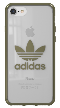 Attēls no Adidas Clear Case Silicone Case for Apple iPhone 7 / 8 Transparent - Green