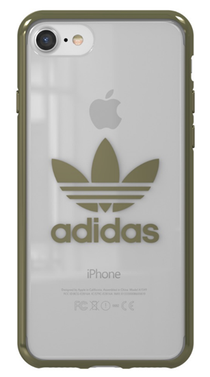 Picture of Adidas Clear Case Silicone Case for Apple iPhone 7 / 8 Transparent - Green