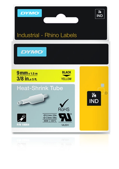 Picture of DYMO IND Heat-Shrink Tube Labels