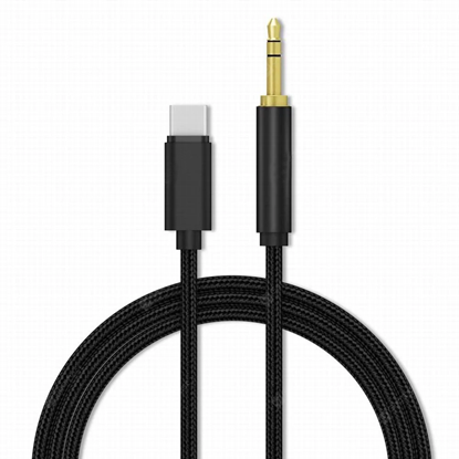Attēls no Mocco Premium AUX Cable USB-C -> 3.5 mm 1m