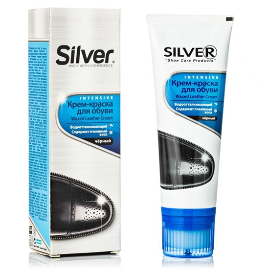 Picture of Apavu kopš.līdz.Silver krēms-vasks 75ml melns