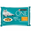 Picture of Konservi kaķiem Purina One vistas un pupiņu 4x85g