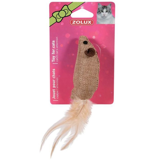 Picture of Rotaļlieta kaķiem Džutas pele 4cm