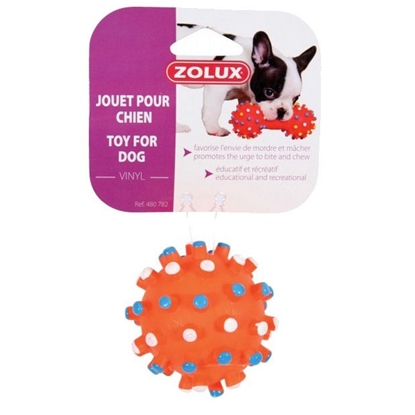 Attēls no Rotaļlieta suņiem Vinil bumba ar radzēm 7cm