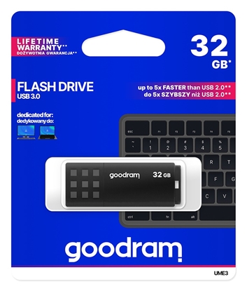 Picture of GoodRam 32GB UME3 USB 3.0 Black