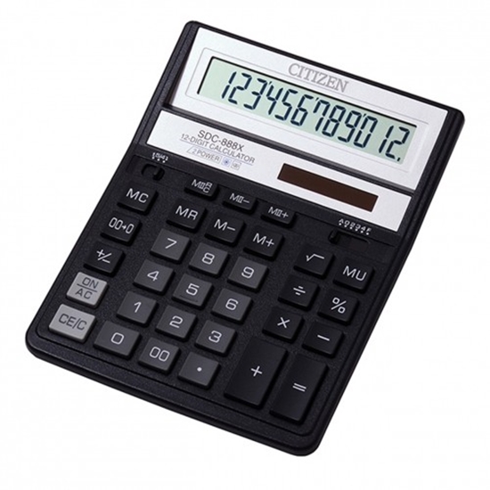 Изображение Kalkulator biurowy SDC888XBK 