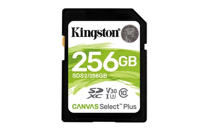 Attēls no Kingston Canvas Select Plus SDXC 256GB 