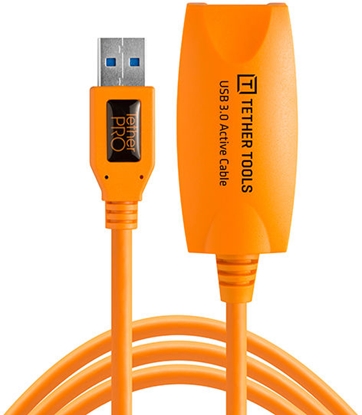 Picture of Tether Tools TetherPro USB 3.0 Active Extension 5m orange