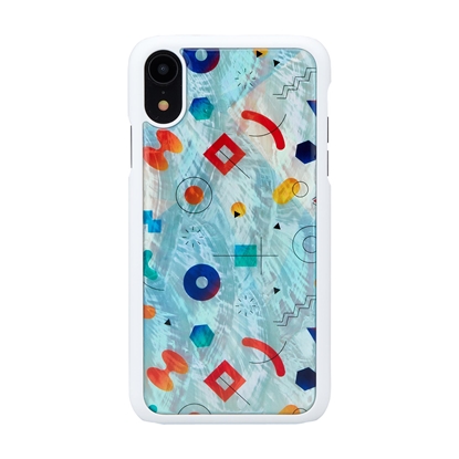 Picture of iKins SmartPhone case iPhone XR poppin rock white