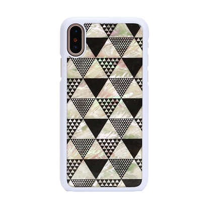 Picture of iKins SmartPhone case iPhone XS/S pyramid white