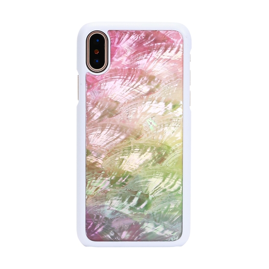 Изображение iKins SmartPhone case iPhone XS/S water flower white