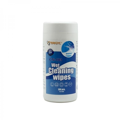 Picture of Sbox CS-08 Wet Cleaning Wipes 100pcs