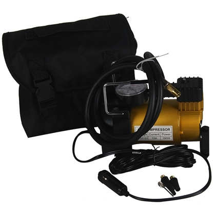 Attēls no Kompresors lielām riepām 12V 45l/min 10 Bar