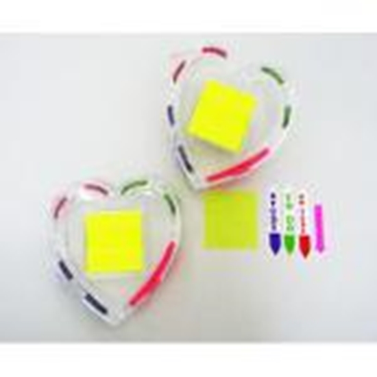 Picture of *Indeksu komplekts sirdsveida turētājā 46599