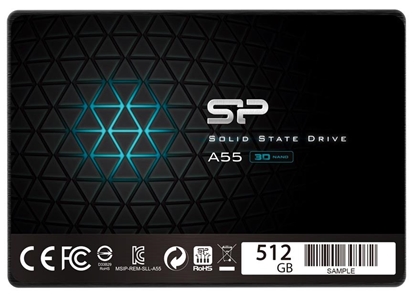 Attēls no Silicon Power Ace A55 2.5" 512 GB Serial ATA III 3D TLC