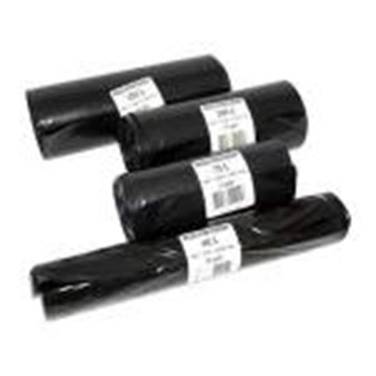 Picture of Maisi atkritumu 200L/10gab. 50mic,  90x120cm,  LDPE,  melni