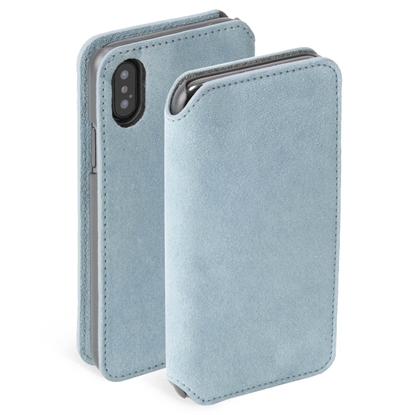 Picture of Krusell Broby 4 Card SlimWallet Apple iPhone XS Max light blue