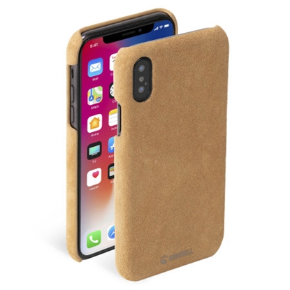 Picture of Krusell Broby Cover Apple iPhone XS cognac