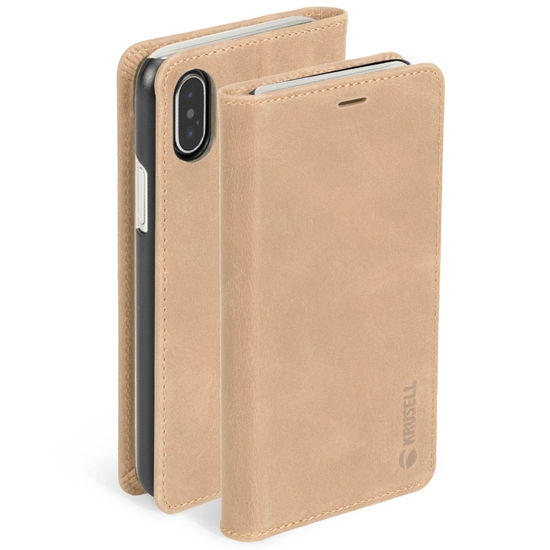 Изображение Krusell Sunne 4 Card FolioWallet Apple iPhone XS Max vintage nude