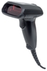 Picture of Manhattan Laser Handheld Barcode Scanner, USB, 300mm Scan Depth, Standard Housing, Cable 1.5m, Max Ambient Light 5,000 lux (sunlight), Black, Three Year Warranty, Box