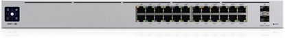 Picture of Switch|UBIQUITI|USW-Pro-24-PoE|Type L3|Desktop/pedestal|Rack|24x10Base-T / 100Base-TX / 1000Base-T|2xSFP+|PoE+ ports 16|400 Watts|USW-PRO-24-POE