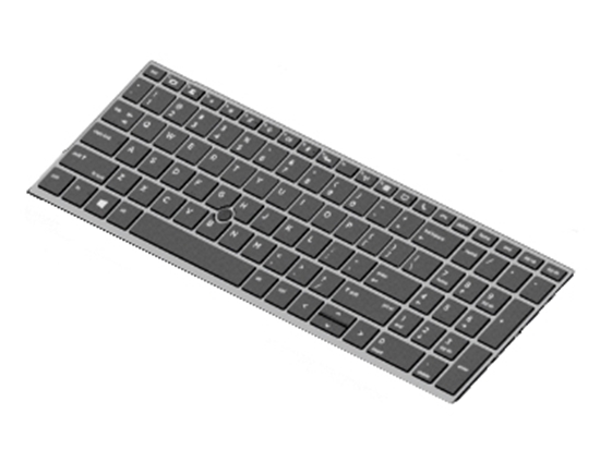 Picture of HP L14366-061 laptop spare part Keyboard