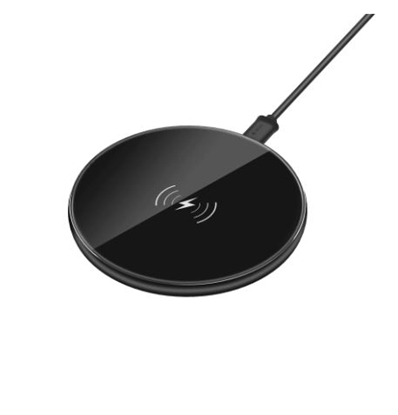 Attēls no Devia Aurora Series Ultra-slim Wireless Quick Charger (V2) (10W) black