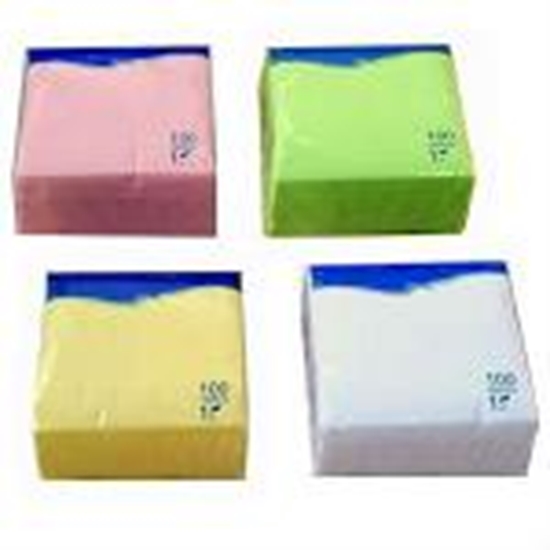 Picture of Salvetes 24x24 cm,  100 salvetes,  laima krāsā