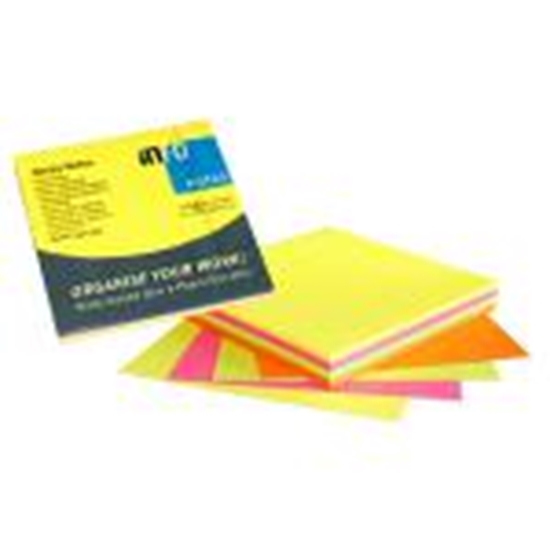 Picture of Līmlapiņas INFO NEON 75x75mm asorti,  100 lapas