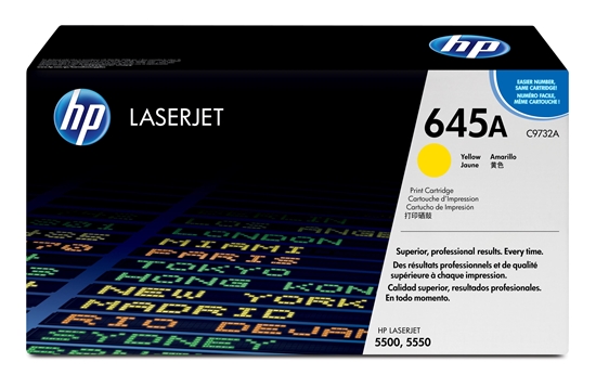 Picture of HP Toner C 9732 A yellow   645 A