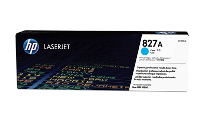 Picture of HP 827A Cyan Original LaserJet Toner Cartridge