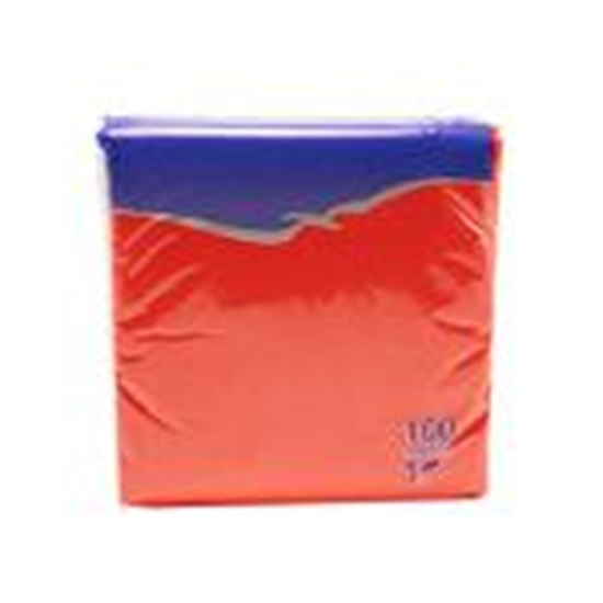 Picture of Salvetes 24x24 cm,  100 salvetes,  sarkanas