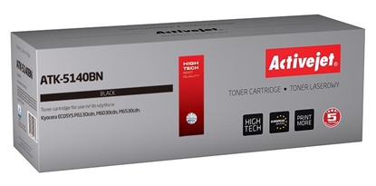 Picture of Activejet ATK-5140BN toner (replacement for Kyocera TK-5140K; Supreme; 7000 pages; black)