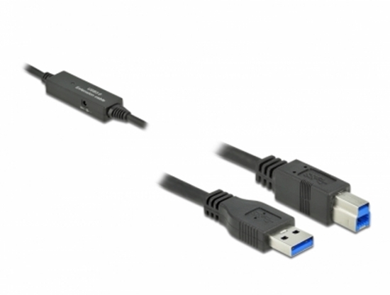 Picture of Delock Active USB 3.2 Gen 1 Cable USB Type-A to USB Type-B 5 m