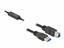 Изображение Delock Active USB 3.2 Gen 1 Cable USB Type-A to USB Type-B 5 m