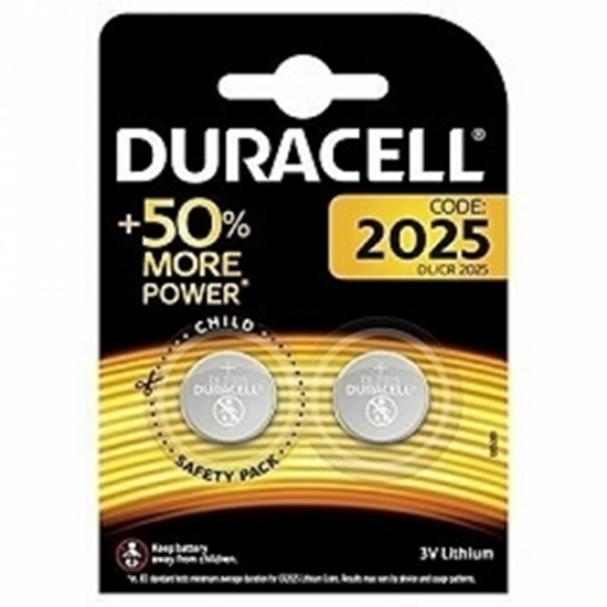 Изображение Duracell DL/CR 2025 Batteries - 2 Pack