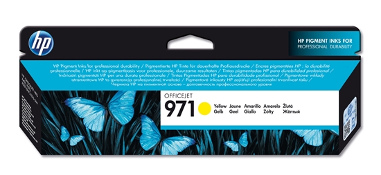 Изображение HP CN 624 AE ink cartridge yellow No. 971