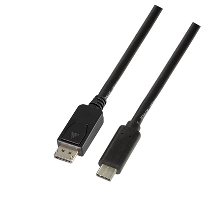 Изображение Kabel USB 3.2 Gen 1 x 1 USB-C do DisplayPort 1.2, dł. 3m 