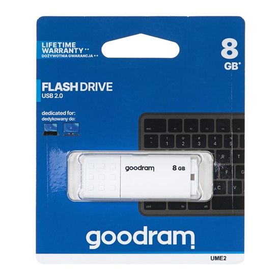 Picture of Goodram USB flash drive UME2 8 GB USB Type-A 2.0 White