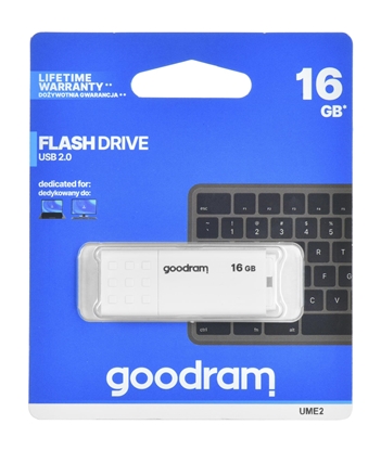 Picture of Goodram USB flash drive UME2 16 GB USB Type-A 2.0 White