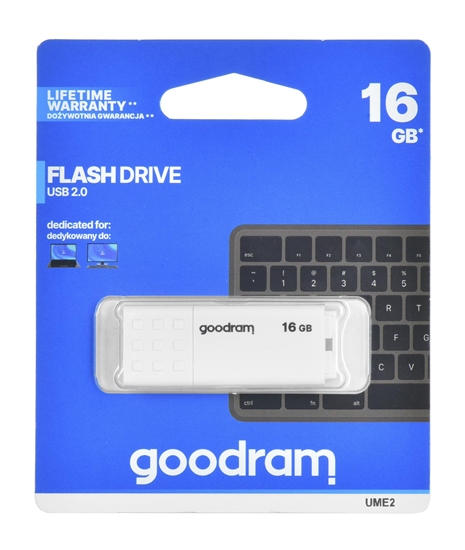 Picture of Goodram USB flash drive UME2 16 GB USB Type-A 2.0 White