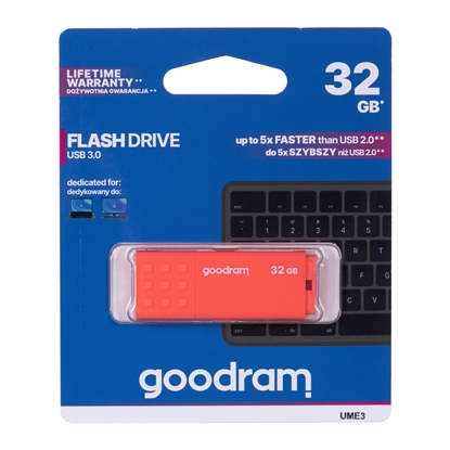 Attēls no Goodram 32GB USB 3.0 USB flash drive USB Type-A Orange