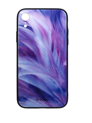Picture of Tellur Cover Glass print for iPhone XR feather