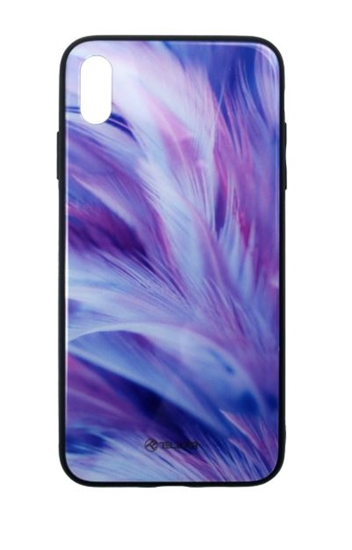 Изображение Tellur Cover Glass print for iPhone XS MAX feather