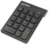Picture of Manhattan Numeric Keypad, Wireless (2.4GHz), USB-A Micro Receiver, 18 Full Size Keys, Black, Membrane Key Switches, Auto Power Management, Range 10m, AAA Battery (included), Windows and Mac, Three Year Warranty, Blister