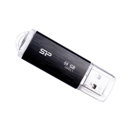 Attēls no SILICON POWER Blaze B02 Pendrive USB flash drive 64 GB USB Type-A 3.2 Gen 1 (SP064GBUF3B02V1K) Black
