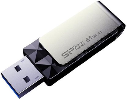 Изображение Silicon Power Blaze B30 USB flash drive 64 GB USB Type-A 3.0 (3.1 Gen 1) Black