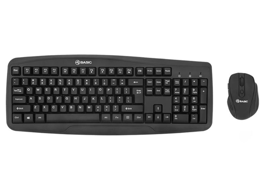 Изображение Tellur Basic Wireless Keyboard and Mouse kit black