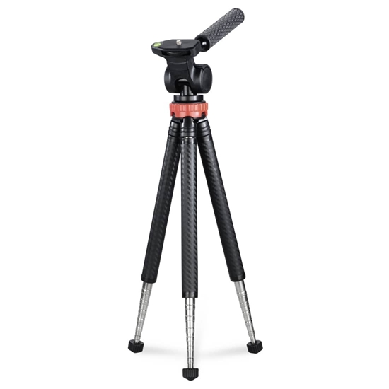 Изображение Hama Traveller Pro tripod Smartphone/Action camera 3 leg(s) Black, Red