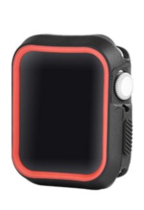Attēls no Devia Dazzle Series protective case (40mm) for Apple Watch black red
